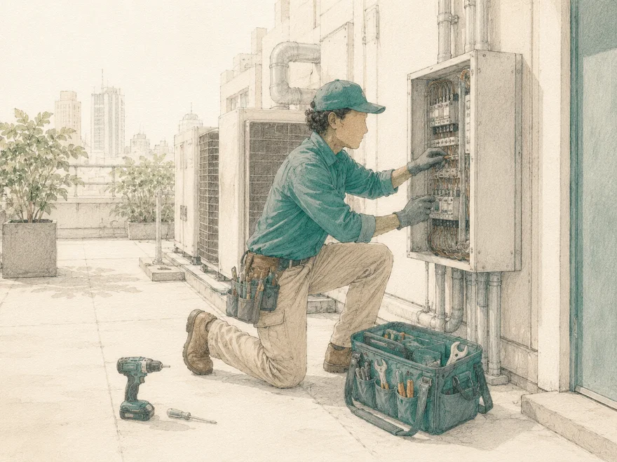 Eletricista e técnico
