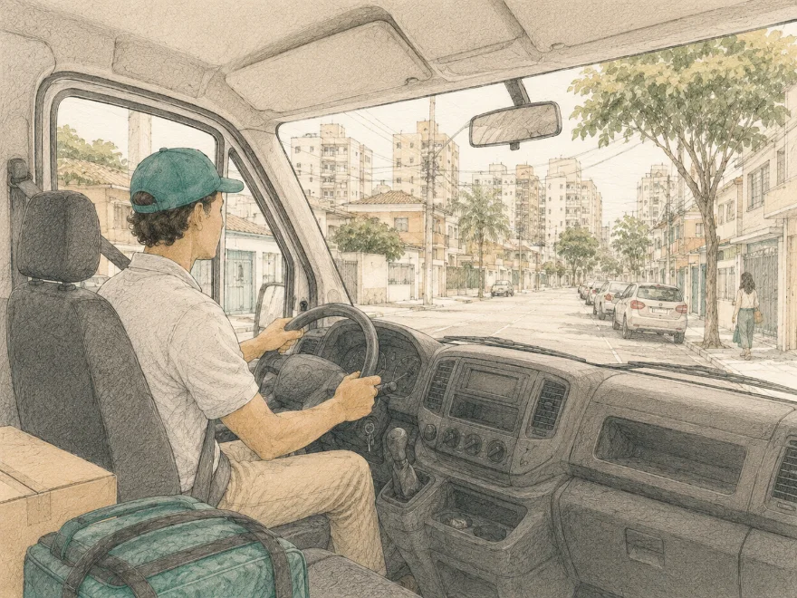 Motorista de caminhão